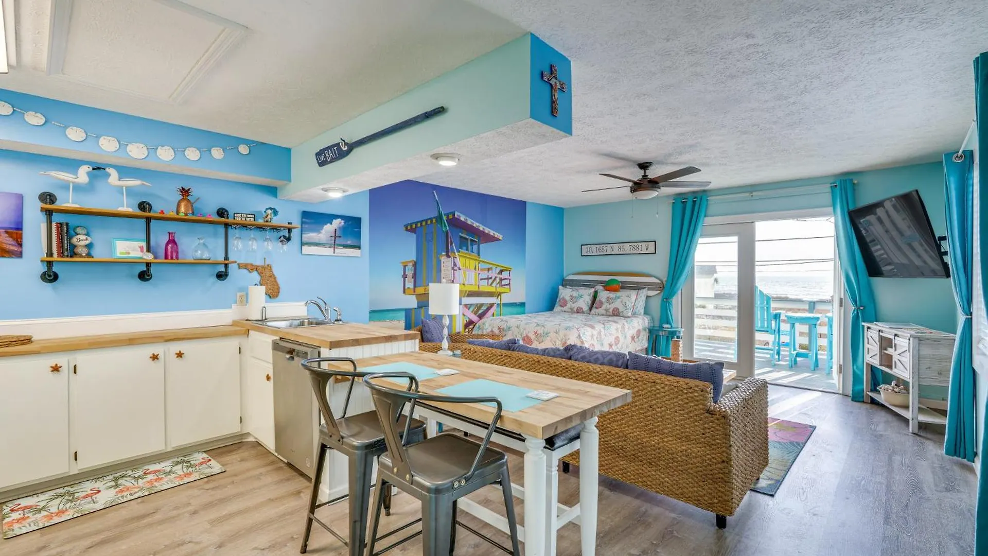 Apartment Pcb Apt With Balcony And Gulf Views Walk To Beach Panama City Beach United States